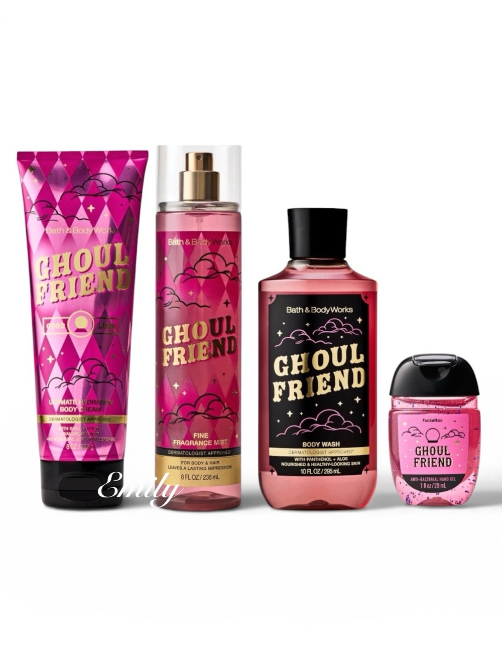 NEW Bath & Body Works GHOUL FRIEND 4 Piece Body Care Gift Set Bundle 2026
